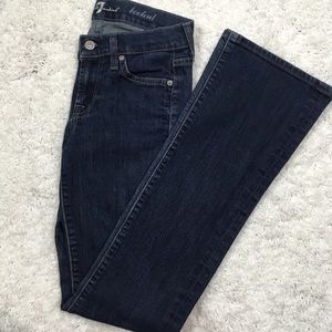 7 For All Mankind Bootcut Jeans Blue